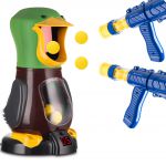 COIL Gra zręcznościowa dla dzieci strzelanie do celu Głodna kaczka + 2 pistolet + 24 piłki wersja XXL COIL Gra zręcznościowa dla dzieci strzelanie do celu Głodna kaczka + 2 pistolet + 24 piłki wersja XXL