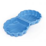 COIL Piaskownica zamykana duża basen 2w1 muszelka plastikowa XXL pokrywa niebieska