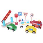 COIL Garaż parking samochodowy auta autka zestaw winda drewniany piętrowy COIL Garaż parking samochodowy auta autka zestaw winda drewniany piętrowy