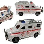 COIL Skarbonka na monety banknoty świnka prezent na pieniądze otwierana interaktywna auto ambulans COIL Skarbonka na monety banknoty świnka prezent na pieniądze otwierana interaktywna auto ambulans