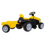 COIL Traktor na akumulator z przyczepką dla dzieci traktorek pojazd przyczepka żółty COIL Traktor na akumulator z przyczepką dla dzieci traktorek pojazd przyczepka żółty