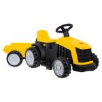 COIL Traktor na akumulator z przyczepką dla dzieci traktorek pojazd przyczepka żółty COIL Traktor na akumulator z przyczepką dla dzieci traktorek pojazd przyczepka żółty