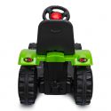 COIL Traktor na pedały z przyczepą ogromny traktorek duży dla dzieci jeździk 143cm zielony