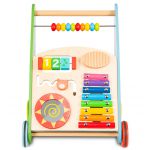 COIL Chodzik pchacz dla dzieci 3 kolory jeździk edukacyjny 2w1 drewniany COIL Chodzik pchacz dla dzieci 3 kolory jeździk edukacyjny 2w1 drewniany