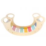 COIL Bujak Montessori bujaczek drewniany do balansowania huśtawka dla dzieci kolory COIL Bujak Montessori bujaczek drewniany do balansowania huśtawka dla dzieci kolory