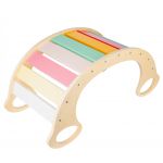 COIL Bujak Montessori bujaczek drewniany do balansowania huśtawka dla dzieci kolory COIL Bujak Montessori bujaczek drewniany do balansowania huśtawka dla dzieci kolory