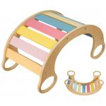 COIL Bujak Montessori bujaczek drewniany do balansowania huśtawka dla dzieci kolory COIL Bujak Montessori bujaczek drewniany do balansowania huśtawka dla dzieci kolory
