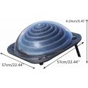 COIL Solarny piramidalny podgrzewacz wody w basenie Bestway. Intex do 7500l/h średnica 57cm