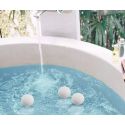 COIL Kule filtracyjne absorpcyjne do spa jacuzzi basenu 8cm (zestaw 4 sztuk)