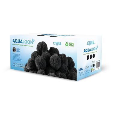 COIL Kulki filtracyjne Aqualoon BLACK do pompy piaskowej do basenu opakowanie 700g zastępuje 25kg piasku