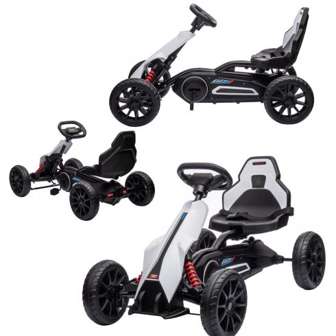 Coil Gokart dla dzieci na pedały Performance biały Coil Gokart dla dzieci na pedały Performance biały