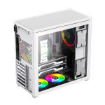 COIL Obudowa tower ATX MIDI USB 3.0 PC komputerowa do komputera gaming szkło biała Spark PRO