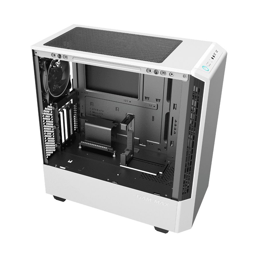 COIL Obudowa tower ATX MIDI USB 3.0 PC Komputerowa ARGB do komputera gaming szkło biała Panda T802
