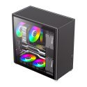 COIL Obudowa tower ATX MIDI USB 3.0 PC komputerowa do komputera gaming szkło czarna black Spark PRO