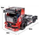 COIL Klocki konstrukcyjne zestaw 570 elementów el. Auto ciężarowe TIR zdalnie sterowany