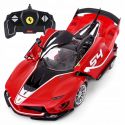 COIL Zdalnie sterowany samochód auto RC pilot do składania Rastar Ferrari FXX-K 1:18