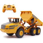 COIL Zdalnie sterowany samochód Auto RC pilot wywrotka ciężarówka VOLVO 1:16 żółta COIL Zdalnie sterowany samochód Auto RC pilot wywrotka ciężarówka VOLVO 1:16 żółta