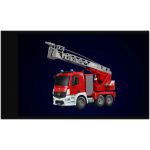 COIL Zdalnie sterowany samochód wóz strażacki Mercedes straż pożarna auto RC pilot LED COIL Zdalnie sterowany samochód wóz strażacki Mercedes straż pożarna auto RC pilot LED