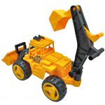 COIL Koparko-ładowarka duża ruchoma spychacz zabawka auto żółta COIL Koparko-ładowarka duża ruchoma spychacz zabawka auto żółta