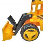 COIL Koparko-ładowarka duża ruchoma spychacz zabawka auto żółta COIL Koparko-ładowarka duża ruchoma spychacz zabawka auto żółta