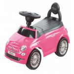 COIL Jeździk pchacz chodzik 3w1 autko dla dzieci samochód auto FIAT 500 licencja różowy COIL Jeździk pchacz chodzik 3w1 autko dla dzieci samochód auto FIAT 500 licencja różowy
