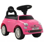 COIL Jeździk pchacz chodzik 3w1 autko dla dzieci samochód auto FIAT 500 licencja różowy COIL Jeździk pchacz chodzik 3w1 autko dla dzieci samochód auto FIAT 500 licencja różowy