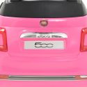 COIL Jeździk pchacz chodzik 3w1 autko dla dzieci samochód auto FIAT 500 licencja różowy