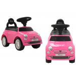 COIL Jeździk pchacz chodzik 3w1 autko dla dzieci samochód auto FIAT 500 licencja różowy COIL Jeździk pchacz chodzik 3w1 autko dla dzieci samochód auto FIAT 500 licencja różowy