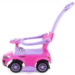 COIL Jeździk pchacz chodzi 3w1 autko dla dzieci duży samochód auto klakson muzyka różowy