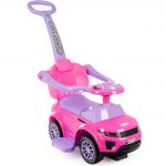 COIL Jeździk pchacz chodzi 3w1 autko dla dzieci duży samochód auto klakson muzyka różowy