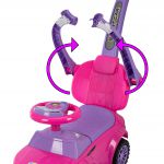 COIL Jeździk pchacz chodzi 3w1 autko dla dzieci duży samochód auto klakson muzyka różowy