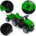 COIL Traktor na akumulator z przyczepką dla dzieci traktorek pojazd przyczepka zielony COIL Traktor na akumulator z przyczepką dla dzieci traktorek pojazd przyczepka zielony