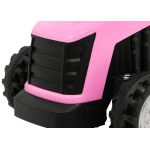 COIL Traktor na akumulator z przyczepką dla dzieci traktorek pojazd przyczepka różowy COIL Traktor na akumulator z przyczepką dla dzieci traktorek pojazd przyczepka różowy