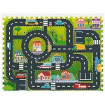COIL Mata edukacyjna piankowa duża puzzle miasto ulice składana dla dzieci i niemowląt COIL Mata edukacyjna piankowa duża puzzle miasto ulice składana dla dzieci i niemowląt