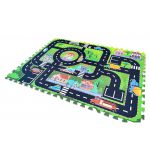 COIL Mata edukacyjna piankowa duża puzzle miasto ulice składana dla dzieci i niemowląt COIL Mata edukacyjna piankowa duża puzzle miasto ulice składana dla dzieci i niemowląt
