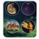 COIL Luneta dla dzieci zabawka edukacyjna teleskop astronomiczny statyw duży