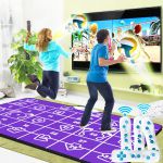 COIL Mata sport Joga muzyczna podwójna gra taneczna dla dzieci WIFI 32BIT 7w1 TV różowa