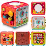 COIL Sorter układanka kostka edukacyjna klocki sensoryczna zabawka interaktywna czerwona COIL Sorter układanka kostka edukacyjna klocki sensoryczna zabawka interaktywna czerwona