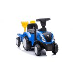 COIL Jeździk pchacz chodzik traktor New Holland z przyczepką dla dzieci niebieski COIL Jeździk pchacz chodzik traktor New Holland z przyczepką dla dzieci niebieski