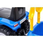 COIL Jeździk pchacz chodzik traktor New Holland z przyczepką dla dzieci niebieski COIL Jeździk pchacz chodzik traktor New Holland z przyczepką dla dzieci niebieski