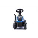 COIL Jeździk pchacz chodzik traktor New Holland z przyczepką dla dzieci niebieski