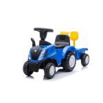 COIL Jeździk pchacz chodzik traktor New Holland z przyczepką dla dzieci niebieski COIL Jeździk pchacz chodzik traktor New Holland z przyczepką dla dzieci niebieski