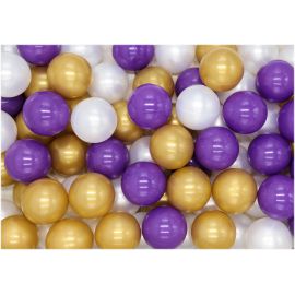 COIL Kolorowe piłki piłeczki 7cm do suchego basenu 100szt C0003