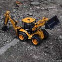 COIL Koparka ładowarka budowlana metalowa skala 1:50