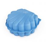COIL Piaskownica zamykana duża basen 2w1 muszelka plastikowa XXL pokrywa niebieska
