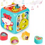 COIL Sorter układanka kostka edukacyjna klocki sensoryczna zabawka interaktywna niebieska COIL Sorter układanka kostka edukacyjna klocki sensoryczna zabawka interaktywna niebieska