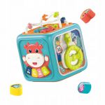COIL Sorter układanka kostka edukacyjna klocki sensoryczna zabawka interaktywna niebieska COIL Sorter układanka kostka edukacyjna klocki sensoryczna zabawka interaktywna niebieska