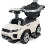 COIL Jeździk pchacz chodzi 3w1 autko dla dzieci duży samochód auto klakson muzyka biały