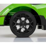 COIL Jeździk pchacz chodzik 3W1 Lamborghini Essenza V12 zielony COIL Jeździk pchacz chodzik 3W1 Lamborghini Essenza V12 zielony
