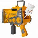 COIL Pistolet do baniek mydlanych + płyn bańki mydlane automat mega koparka żółta